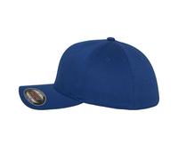 Flexfit Men's Wooly Combed Baseball Cap in Blue | Size: XS/S Flexfit Blue XS/S