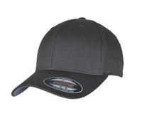 Flexfit Men's Wooly Combed Baseball Cap in Dark Grey | Size: 2XL Flexfit Dark Grey 2XL