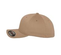 Flexfit Men's Wooly Combed Baseball Cap in Khaki | Size: 2XL Flexfit Khaki 2XL