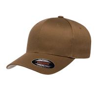 Flexfit Men's Wooly Combed Cap in Brown | Size: S/M Flexfit Brown S/M