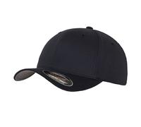Flexfit Men's Wooly Combed Cap in Dark Navy Flexfit Dark Navy One Size