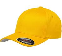 Flexfit Men's Athletic Baseball Fitted Cap, Gold, L-XL