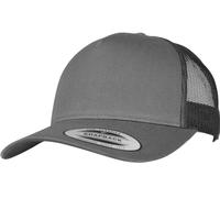 Flexfit Merch 5 Panel Retro Trucker Cap Black