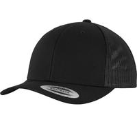 Flexfit Merch Retro Trucker Hat Black