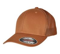 Flexfit Mesh Trucker Baseball Cap, Brown, One Size