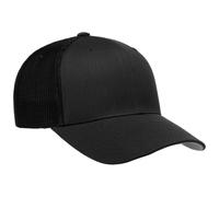 Flexfit Mesh Trucker Cap Breathable Protection Trekking Casual Lightweight Black