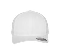 Flexfit Mesh Trucker Cap Unisex White S/M