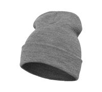 Flexfit Mütze Heavyweight Long Beanie, heather grey, one size