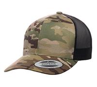 Flexfit Multicam Camo 6 Panel Baseball Cap Officially Licensed Multi-Cam Pattern (Large/X-Large, Multicam)