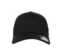 Flexfit Unisex Organic Cotton Cap Yupoong Flexfit Headwear, black, S-M UK