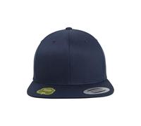 Flexfit Organic Cotton Snapback Cap, Navy, one Size