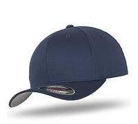Flexfit Original Baseball Cap Baseball Cap Woolly Combed in Bundle with UD Skull Bandana in many colors - navy, Youth (52-54 cm)