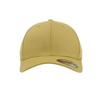 Flexfit Original Baseball Cap Baseball Cap Woolly Combed in Bundle with UD Skull Bandana in Many Colors - Curry, S/M (55-58 cm)