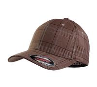Flexfit Original Baseball Cap Plaid Tartan Glen Check Melange Hat