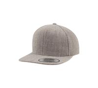Flexfit Classic Snapback Cap, Mütze Unisex Kappe für Damen und Herren, One Size, Farbe heather/heather