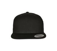 Flexfit Pencil Holder Snapback Cap Baseball, Black, One Size