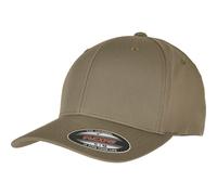 Flexfit Polyester Baseball Cap Yupoong Brown S/M