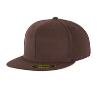 Flexfit Mütze Premium 210 Fitted, brown, S/M, 6210-00075-0066