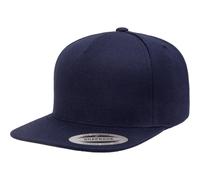 Flexfit Premium 5-Panel Snapback Cap Yupoong Unisex Baseball Cap New