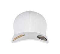 Flexfit Recycled Polyester Cap Baseball, White, S/M