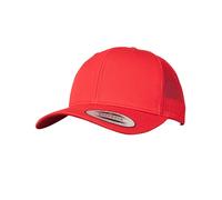 Flexfit Retro 6 Panel Curbed Peak Mesh Back Trucker Cap Baseball Hat