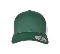 Flexfit Retro Trucker 2-Tone Baseball Cap, Evergreen/White, One Size