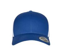 Flexfit Unisex Retro Trucker 2-Tone Baseball Cap, Royal/White, One Size