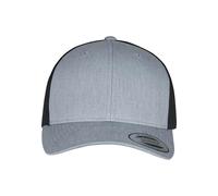 Flexfit 6606T Retro Trucker Two Tone Cap Heather/Black Colour: Heather One Size