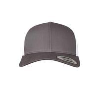 Flexfit Retro Trucker 2-Tone Kappe, Darkgrey/Wht, One Size