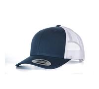 Flexfit Retro Trucker Cap Hat Curved Peak Baseball 2-Tone 6-Panels Classic Mesh