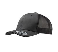 Flexfit Retro Trucker Cap Hat Curved Peak Baseball 2-Tone 6-Panels Classic Mesh