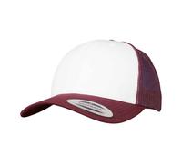 Flexfit Women's Retro Trucker Cap in Maroon Flexfit Maroon One Size