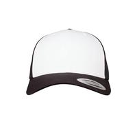 Flexfit Retro Trucker Colored Front Kappe blk/Wht One Size