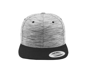 Flexfit ® Snapback Cap Yupoong Baseball Cap Hat Camo Melange Check Roses