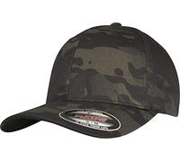 Flexfit Unisex Flexfit Multicam® Flexfit Cap, Black Multicam, L/XL, black multicam, L-XL