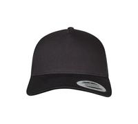 Flexfit 6506 5 Panel Retro Trucker Cap Black Colour: Black, Size: One One Size