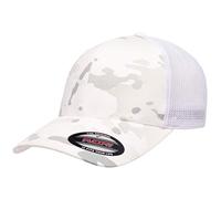 Flexfit Trucker Cap, Multicam Alpine/White, One Size