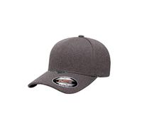 Flexfit Unipanel Melange Cap Baseball, Melangeheathergrey, S/M