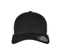 Flexfit Cap 110 Mesh Two-Tone Adjustable Snapback Cotton/Polyester Black/White One Size