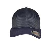 Flexfit Unisex 360 OMNIMESH Cap 2-Tone Baseballkappe, Navy/White, S/M