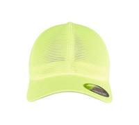 Flexfit Unisex 360 OMNIMESH Cap Baseballkappe, Neonyellow, S/M