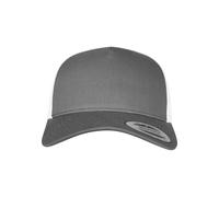 Flexfit 5-Panel Retro Trucker Cap 2-Tone Cha/White One Size