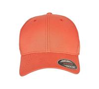 Flexfit Unisex 6277-flexfit Wooly Combed, Spicyorange, S-M UK