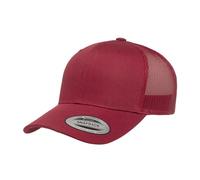 Flexfit Retro Trucker Baseball Cap, Cranberry, One Size