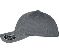 Flexfit Unisex 110 Melange Unipanel Baseball Cap, dark grey, One Size UK