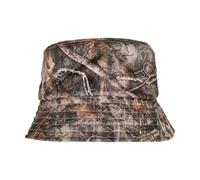 Flexfit Unisex Adult Camo Sherpa Reversible Bucket Hat / One Size Brown/Green RW