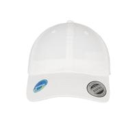 Flexfit Unisex-Adult ECOWASH DAD Baseball Cap, White, one Size