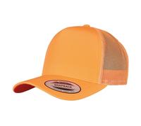 Flexfit Unisex Adult Neon Retro Trucker CapOne Size Neon Orange RW8034