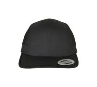 Flexfit Unisex-Adult Nylon Snapback Baseball Cap, Black, one Size