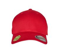 Flexfit Unisex-Adult Organic Cotton Baseball Cap, red, L/XL